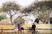 Winslow Homer Children on the wall Germany oil painting artist